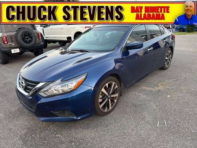 Deep Blue Pearl 2018 Nissan Altima Sedan Front-Wheel Drive Continuously Variable Transmission