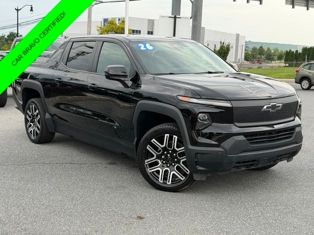Black 2026 Chevrolet Silverado EV Pickup Truck All-Wheel Drive 1-Speed Automatic