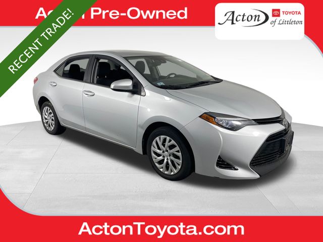 Classic Silver Metallic 2017 Toyota Corolla LE Sedan Front-Wheel Drive Continuously Variable Transmission