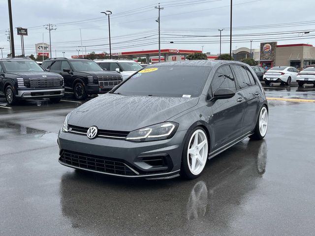Gray 2019 Volkswagen Golf R Hatchback All-Wheel Drive 6-Speed Manual