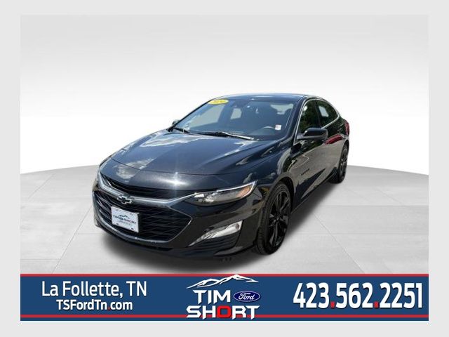 Black 2024 Chevrolet Malibu LT with 1LT FWD Sedan Front-Wheel Drive Continuously Variable Transmission