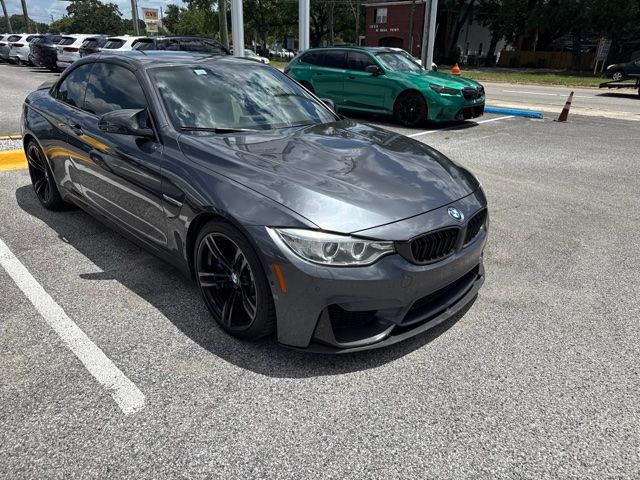 Mineral Gray Metallic 2015 BMW M4 Convertible Rear-Wheel Drive 6-Speed Manual