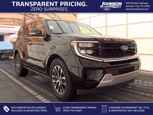 Agate Black Metallic 2025 Ford Expedition SUV / Crossover Four-Wheel Drive Automatic