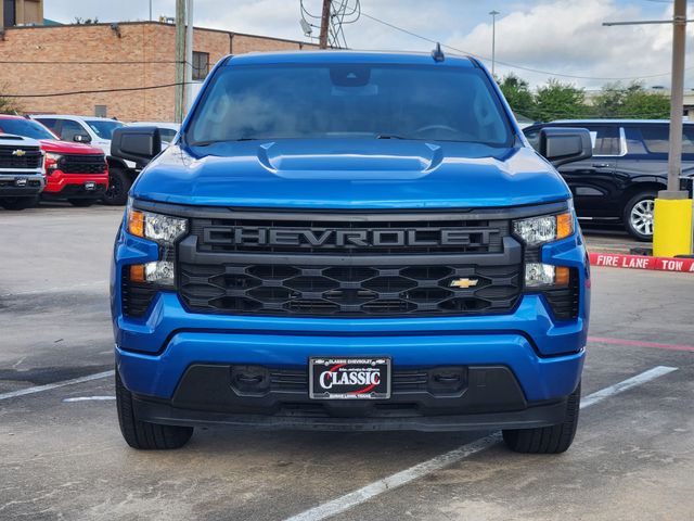 2024 Chevrolet Silverado 1500 Custom Blue at Classic Elite Chevrolet Sugar Land