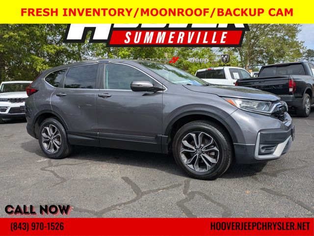 Gray (Modern Steel Metallic) 2020 Honda CR-V EX-L AWD SUV / Crossover All-Wheel Drive Continuously Variable Transmission