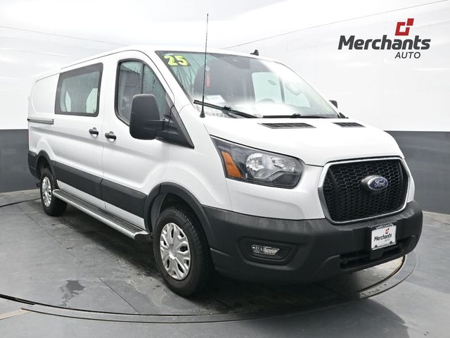Oxford White 2025 Ford Transit Cargo Van Rear-Wheel Drive