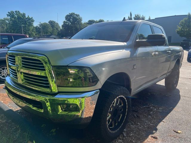 Bright Silver Metallic Clearcoat 2013 RAM 2500 Big Horn Crew Cab 4WD Pickup Truck Four-Wheel Drive 6-Speed Automatic