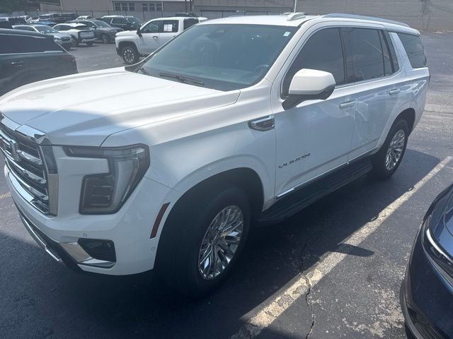 Summit White 2025 GMC Yukon SUV / Crossover Four-Wheel Drive
