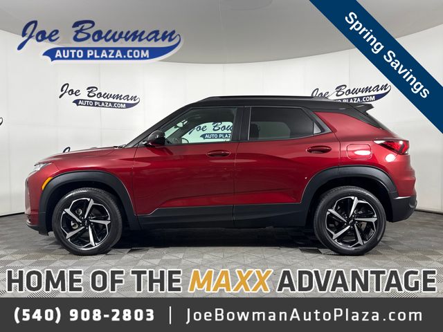 Red (Crimson Metallic) 2023 Chevrolet Trailblazer RS FWD SUV / Crossover Front-Wheel Drive Continuously Variable Transmission