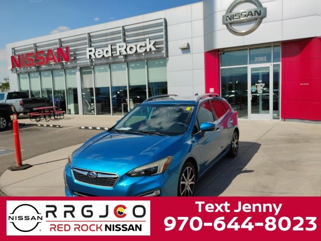 Island Blue Pearl 2018 Subaru Impreza Hatchback All-Wheel Drive Continuously Variable Transmission