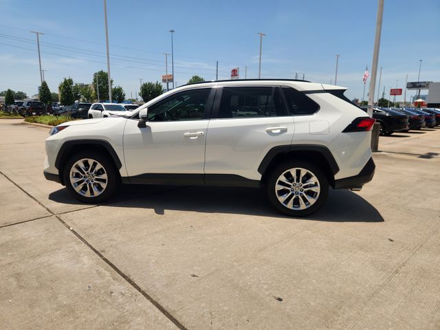2021 Toyota RAV4 XLE Premium White at Bayway Chrysler Dodge Jeep Ram