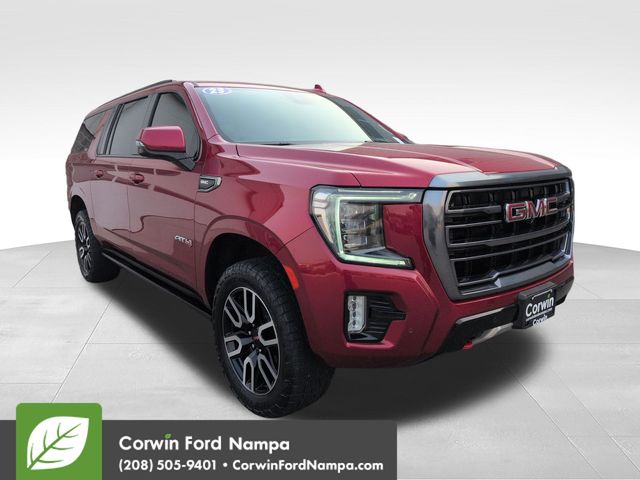 Volcanic Red Tintcoat 2023 GMC Yukon XL SUV / Crossover Four-Wheel Drive 