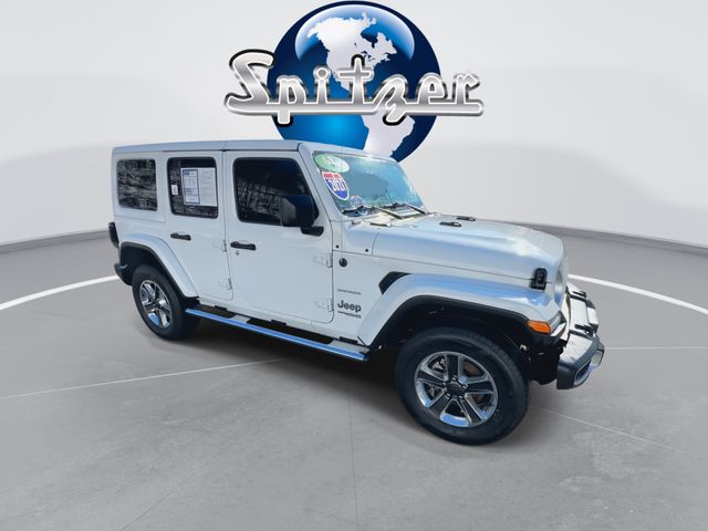 2021 Jeep Wrangler Unlimited Sahara White at Auto Express Mitsubishi