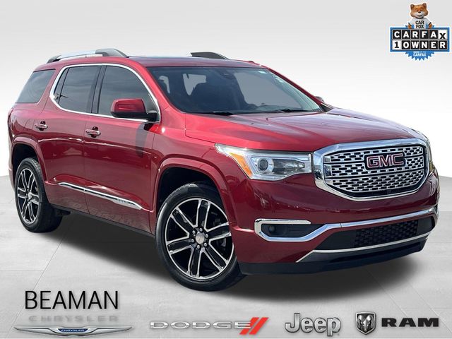 Red Quartz Tintcoat 2019 GMC Acadia Denali AWD SUV / Crossover Four-Wheel Drive 6-Speed Automatic