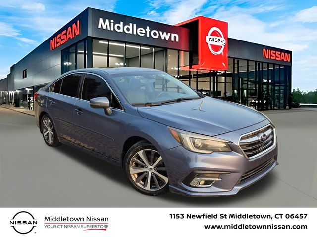 Twilight Blue Metallic 2018 Subaru Legacy Sedan All-Wheel Drive Continuously Variable Transmission