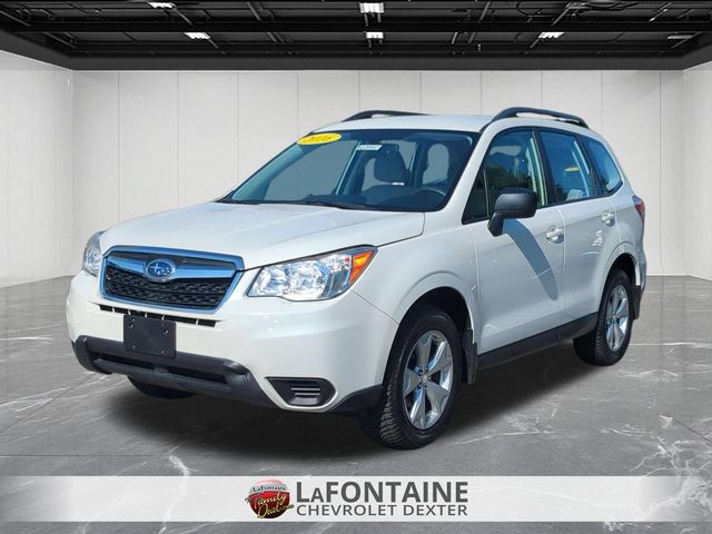 Crystal White Pearl 2016 Subaru Forester SUV / Crossover All-Wheel Drive Continuously Variable Transmission