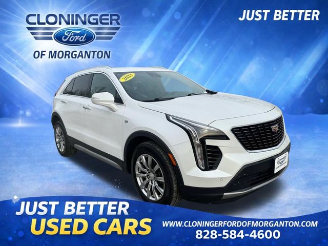 Crystal White 2023 Cadillac XT4 Premium Luxury AWD SUV / Crossover Four-Wheel Drive 9-Speed Automatic