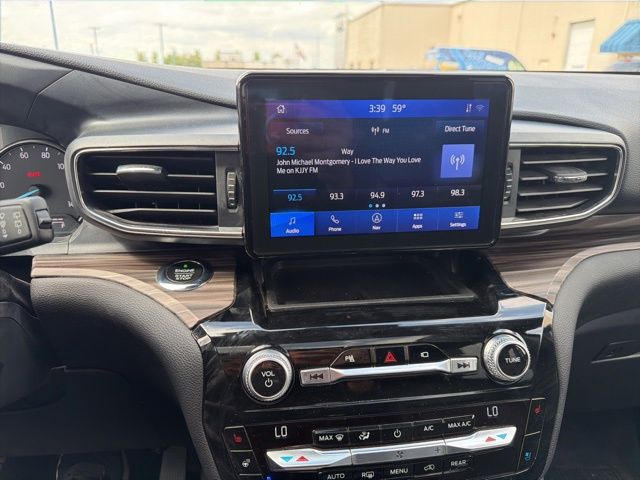 2021 Black Metallic Ford Explorer Limited 4X4 SUV
