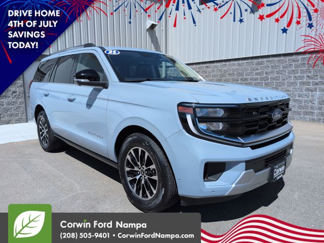 Glacier Gray Metallic TriCoat 2025 Ford Expedition SUV / Crossover Four-Wheel Drive Automatic