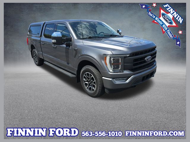 Gray 2021 Ford F-150 Pickup Truck Four-Wheel Drive Automatic
