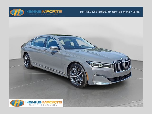 Bernina Gray Amber Effect Metallic 2022 BMW 7 Series Sedan All-Wheel Drive 8-Speed Automatic