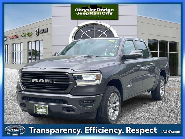 Gray (Granite Crystal Metallic Clearcoat) 2023 RAM 1500 Pickup Truck Four-Wheel Drive 8-Speed Automatic