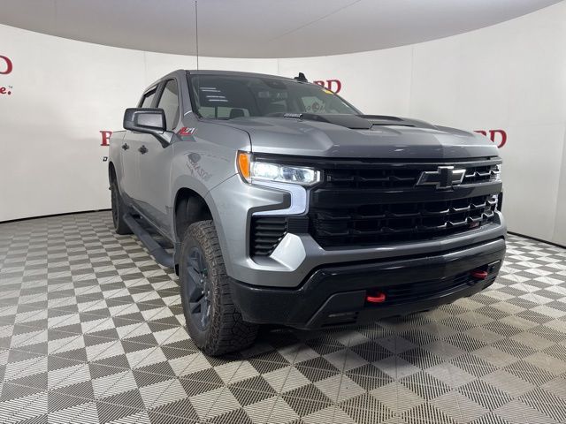 2024 Sterling Gray Metallic Chevrolet Silverado 1500 LT Trail Boss Truck