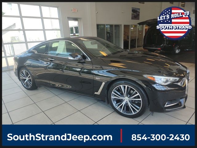 Black Obsidian 2017 INFINITI Q60 Coupe All-Wheel Drive 7-Speed Automatic