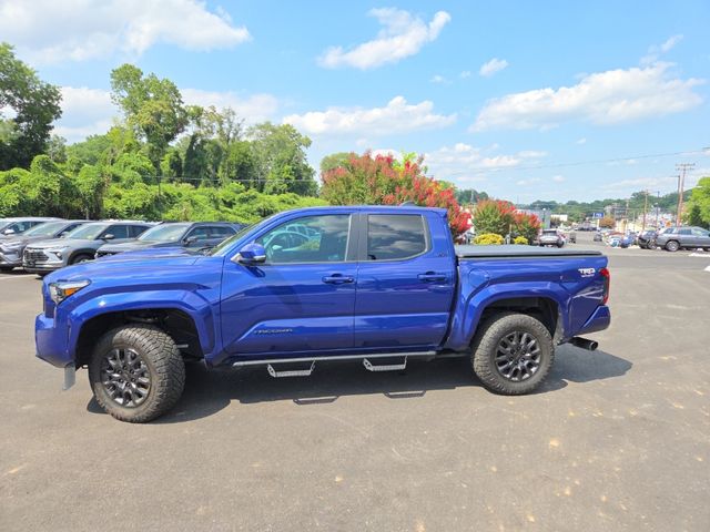 Blue 2024 Toyota Tacoma Pickup Truck Four-Wheel Drive 8-Speed Automatic