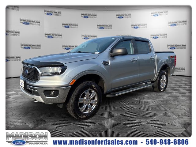 Iconic Silver Metallic 2023 Ford Ranger Pickup Truck Four-Wheel Drive Automatic