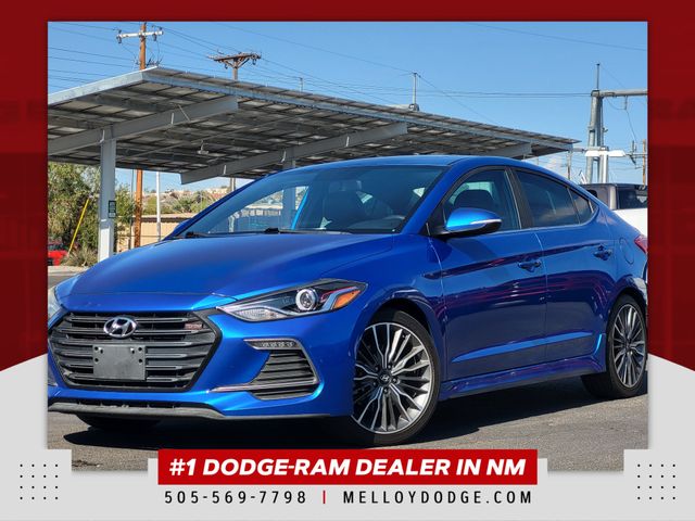 Electric Blue Metallic 2018 Hyundai Elantra Sedan Front-Wheel Drive 7-Speed Automatic