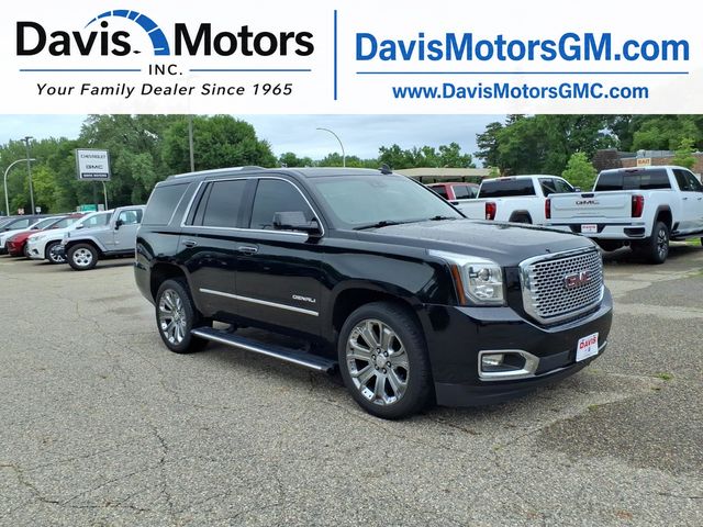 Onyx Black 2016 GMC Yukon SUV / Crossover Four-Wheel Drive 8-Speed Automatic