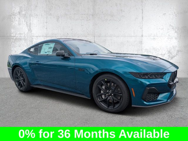 Adriatic Blue Metallic 2026 Ford Mustang Coupe Rear-Wheel Drive 6-Speed Manual
