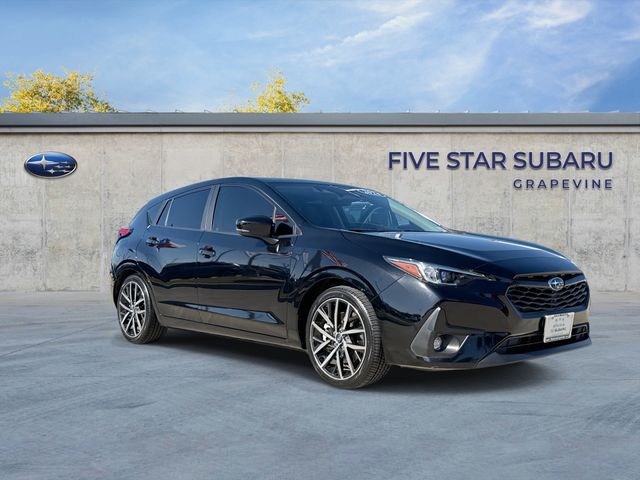 Crystal Black Silica 2024 Subaru Impreza Sport AWD Wagon All-Wheel Drive Continuously Variable Transmission