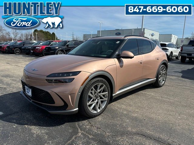 Red (Atacama Copper) 2023 Genesis GV60 Advanced AWD SUV / Crossover All-Wheel Drive 1-Speed Automatic