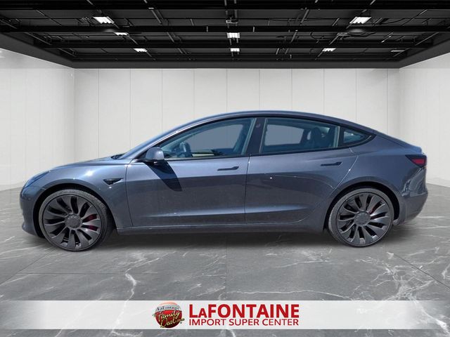 Used 2023 Tesla Model 3 Performance with VIN 5YJ3E1EC6PF633492 for sale in Ann Arbor, MI