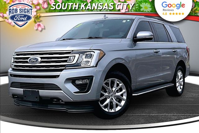 Iconic Silver Metallic 2020 Ford Expedition XLT 4WD SUV / Crossover Four-Wheel Drive Automatic