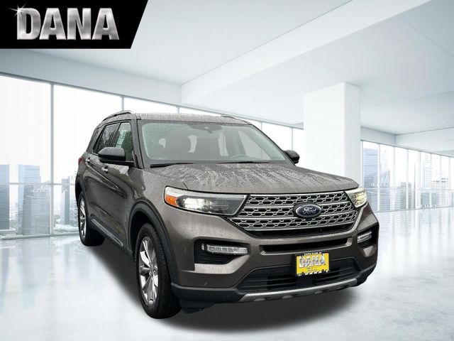 Stone Gray Metallic 2021 Ford Explorer SUV / Crossover All-Wheel Drive Automatic
