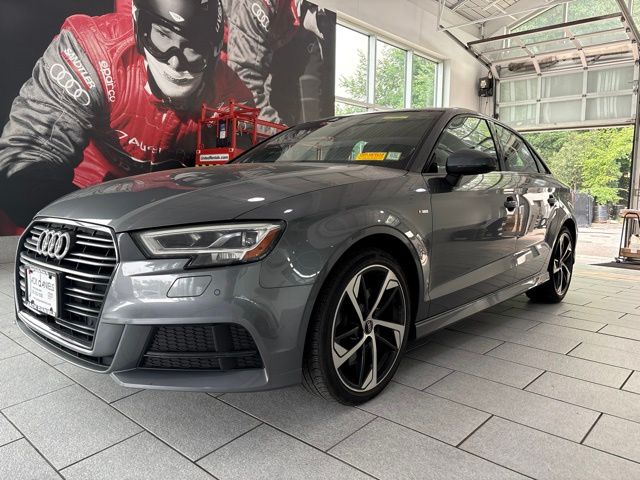 Monsoon Gray Metallic 2020 Audi A3 Sedan All-Wheel Drive 7-Speed Automatic