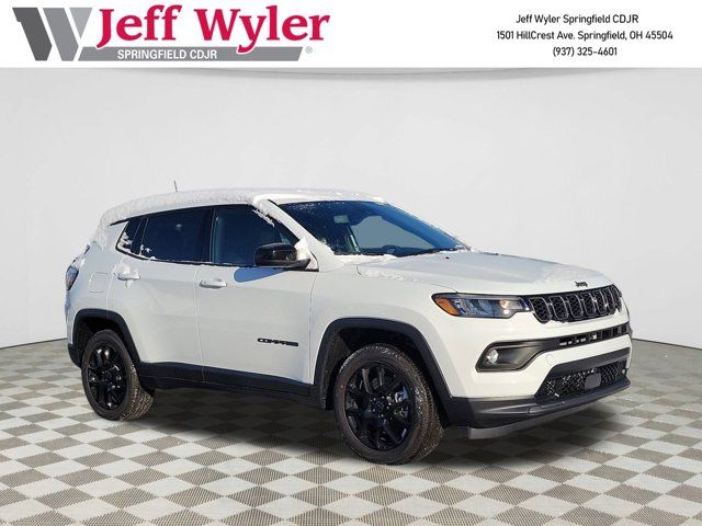 Bright White Clearcoat 2026 Jeep Compass Latitude Altitude 4WD SUV / Crossover Four-Wheel Drive 8-Speed Automatic