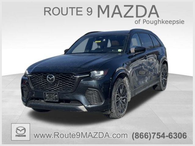 Jet Black Mica 2025 Mazda CX-70 3.3 Turbo S Premium Plus AWD SUV / Crossover All-Wheel Drive 8-Speed Automatic