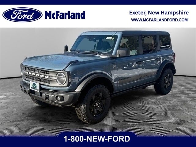 Blue (Azure Gray Metallic Tri-Coat) 2025 Ford Bronco Big Bend 4-Door 4WD SUV / Crossover Four-Wheel Drive Automatic