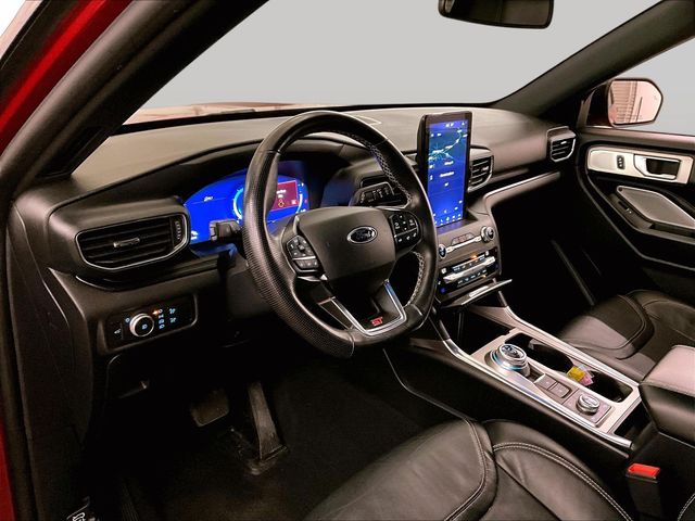 2020 Ford Explorer ST Red at Klick Lewis Buick Chevrolet