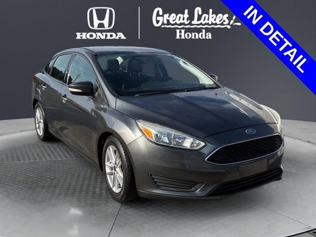 Gray (Magnetic) 2016 Ford Focus Sedan Front-Wheel Drive Automatic