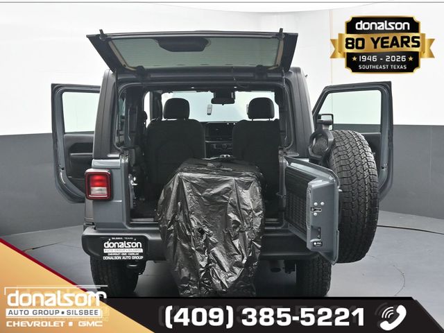 used 2025 Jeep Wrangler car, priced at $32,400