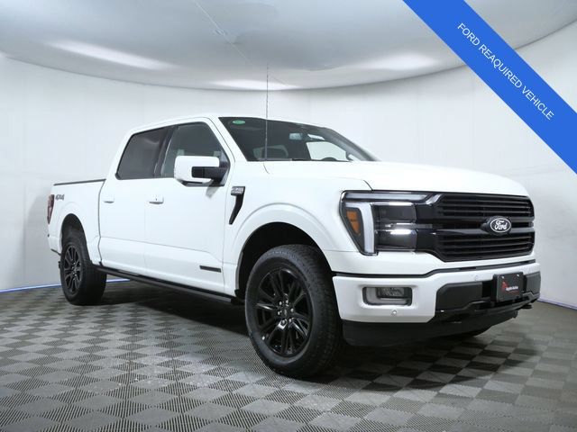White Metallic 2025 Ford F-150 Pickup Truck Four-Wheel Drive Automatic