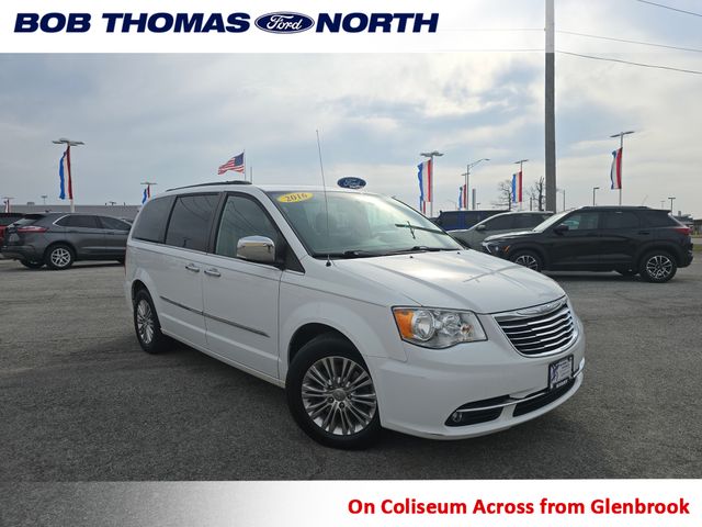 Bright White Clearcoat 2016 Chrysler Town & Country Touring-L FWD Minivan Front-Wheel Drive 6-Speed Automatic