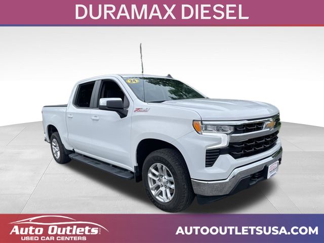 Summit White 2024 Chevrolet Silverado 1500 Pickup Truck Four-Wheel Drive Automatic