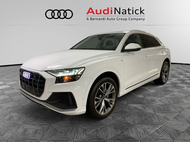 Glacier White 2023 Audi Q8 quattro Premium Plus 55 TFSI SUV / Crossover All-Wheel Drive 8-Speed Automatic