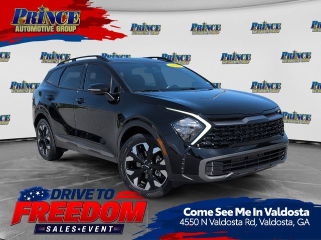 Ebony Black 2023 Kia Sportage SUV / Crossover All-Wheel Drive 8-Speed Automatic
